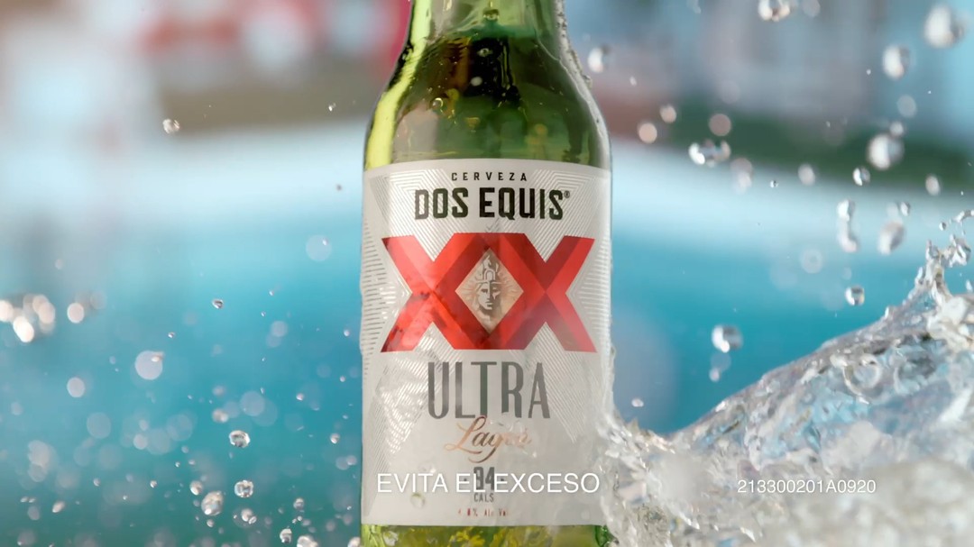 XX Ultra Lager campaign frame